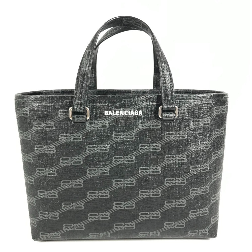BALENCIAGA 702699 Monogram BB MONOGRAM SIGNATURE SHOPP EW S Signature Small S...